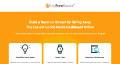 Desktop Screenshot of myfreesocial.net